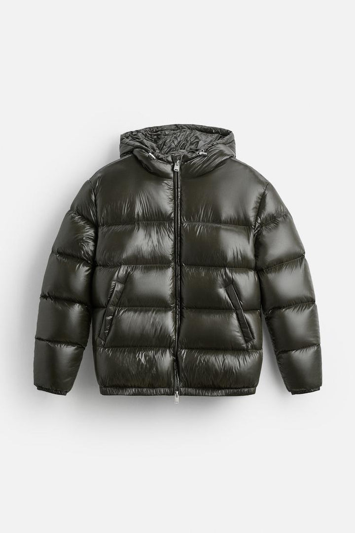 Herren WInter Steppjacke | Mit Kapuze
