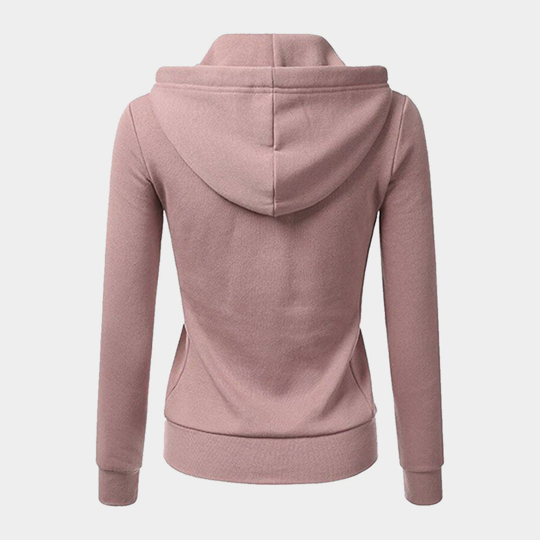 Kapuzenpullover | Damen Reißverschluss Kapuzenpullover | Langarm