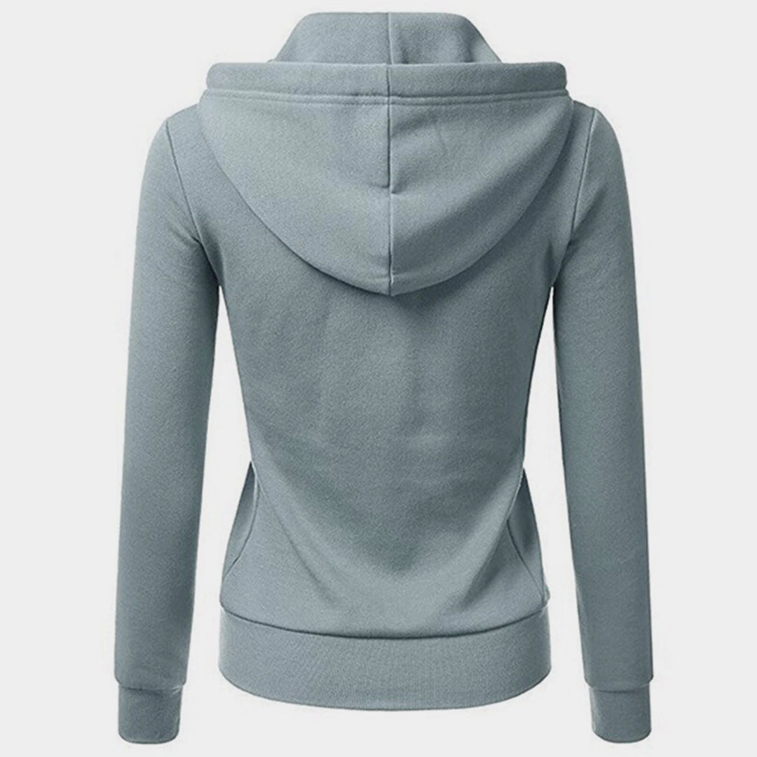 Kapuzenpullover | Damen Reißverschluss Kapuzenpullover | Langarm