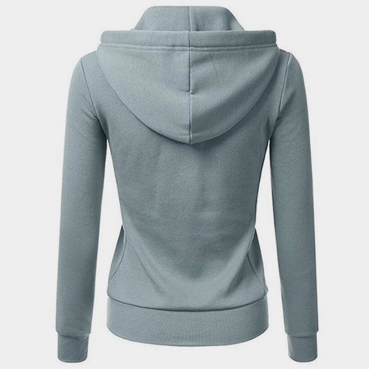 Kapuzenpullover | Damen Reißverschluss Kapuzenpullover | Langarm