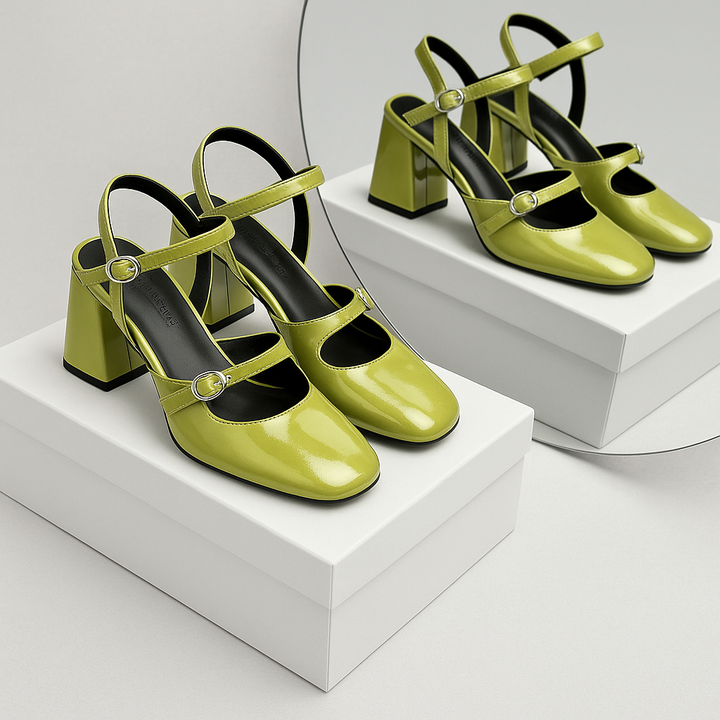Damen Geschlossene Schuhe | Blockabsatz Rundform