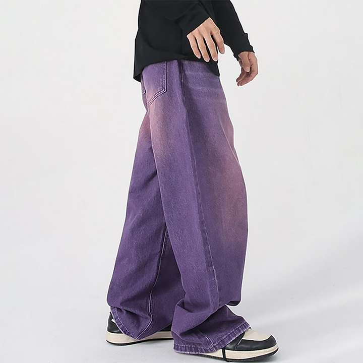 Damen Baggy Jeans Hose | Locker Geschnitten