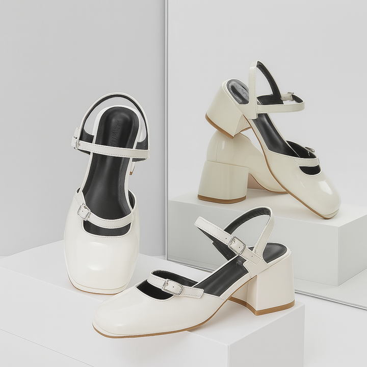 Damen Geschlossene Schuhe | Blockabsatz Rundform