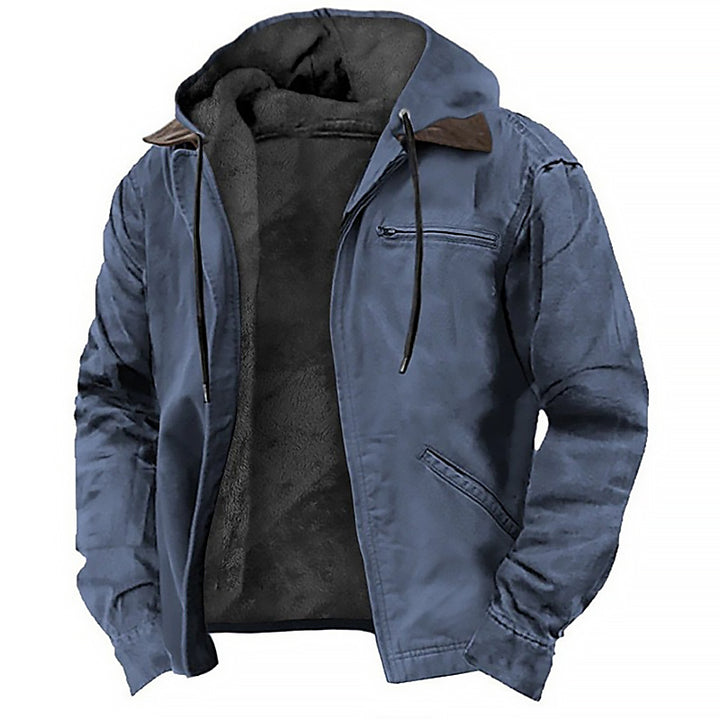 Herren Winterjacke Kapuze | Funktional