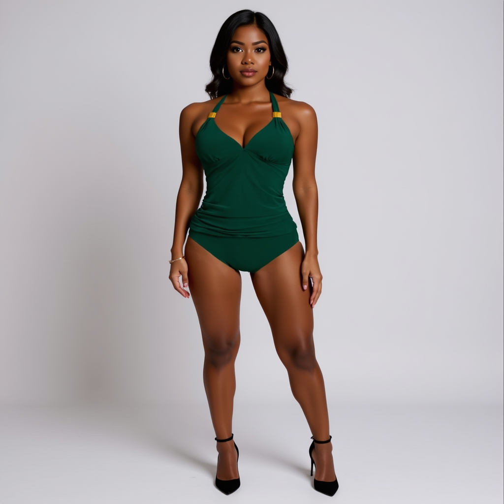 Damen Zweiteiliger Tankini | Formender Schnitt