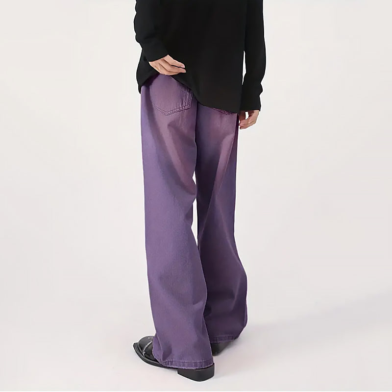 Damen Baggy Jeans Hose | Locker Geschnitten