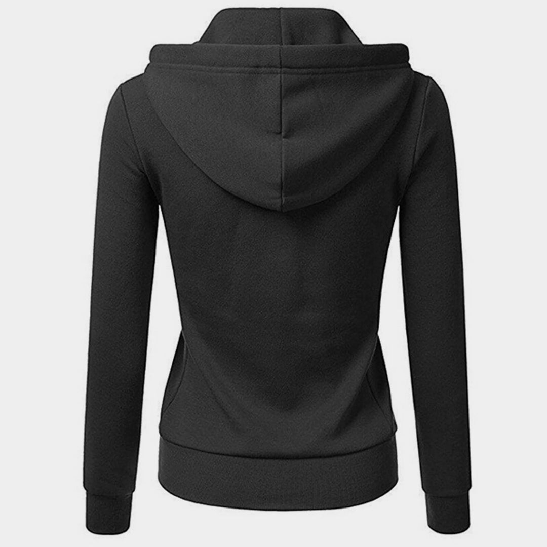 Kapuzenpullover | Damen Reißverschluss Kapuzenpullover | Langarm