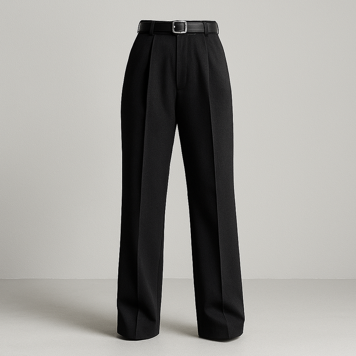 Damen Weitgeschnittene Hose | Gerader Schnitt