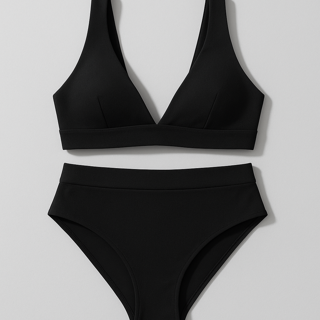 Damen Zweiteiliger Bikini | Hohe Taille