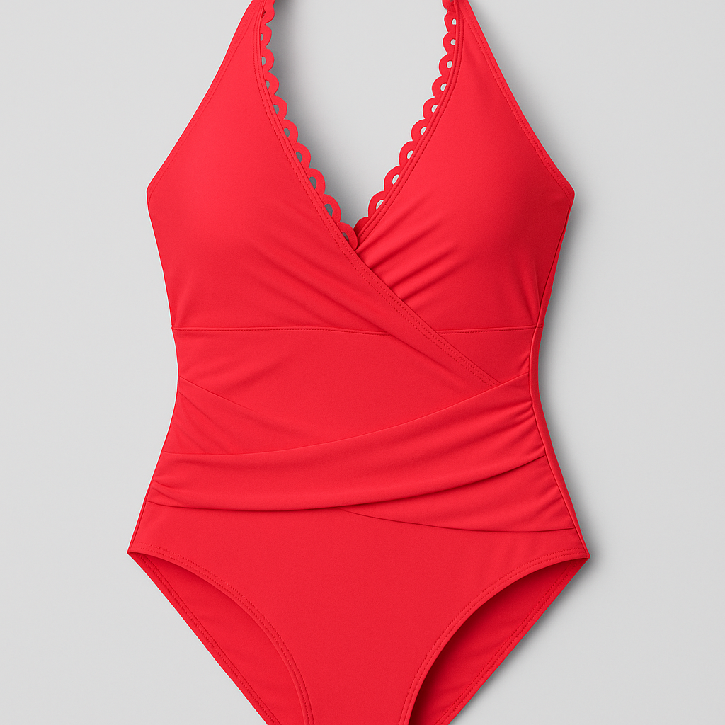 Damen Figurformender Badeanzug | Kreuzrücken Design