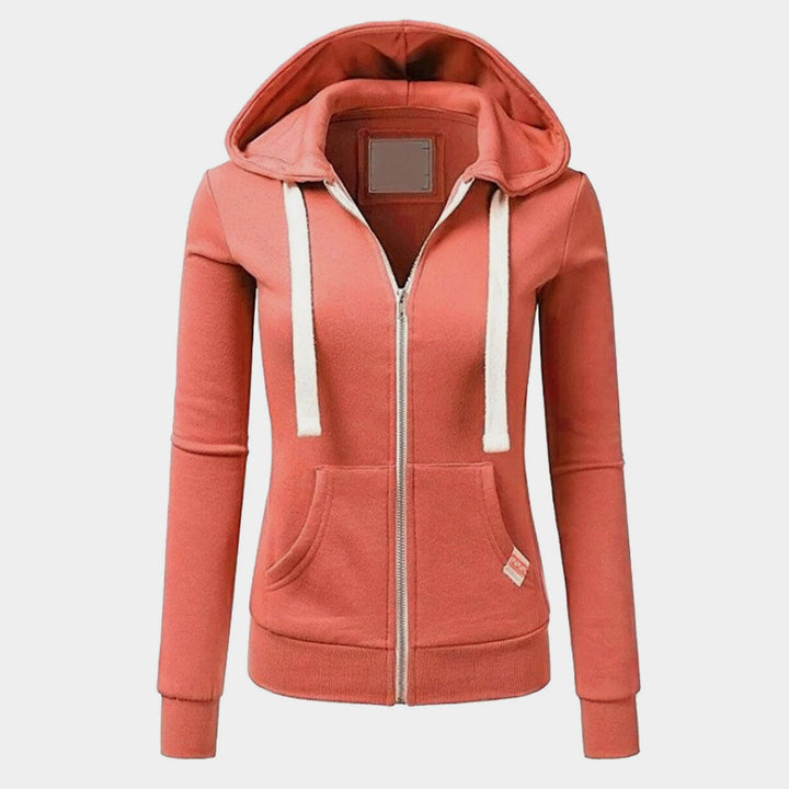 Kapuzenpullover | Damen Reißverschluss Kapuzenpullover | Langarm