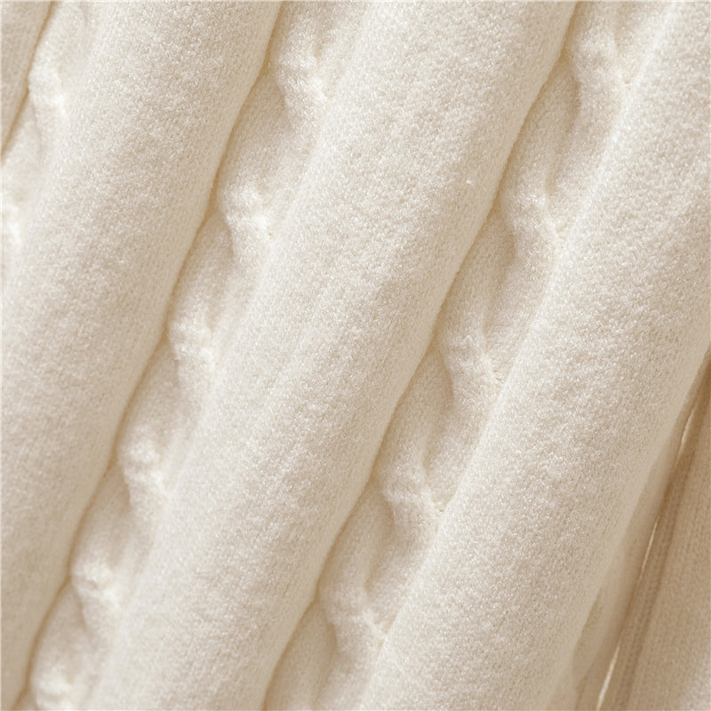 Damen 3 Teiliges Winter Set | Pullover Hose Weste