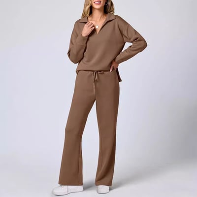 Damen Lounge Set Langarm | Bequem